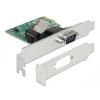PCIe x1 Seriell 1x + Low profile Delock