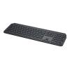 Logitech MX Keys - Tastatur - hinterleuchtet - kabellos - Bluetooth - AZERTY - Französisch - Graphite