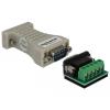 Seriell Konverter RS-232 DB9 Buchse zu RS-422 / 485 DB9 Stecker mit ESD Schutz Delock