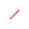Brother M-K232BZ - Rot auf Weiß - Rolle (1,2 cm x 8 m) 1 Kassette(n) nicht-laminiertes Schriftband - für P-Touch PT-55, PT-65, PT-75, PT-85, PT-90, PT-BB4