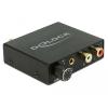 Konverter Audio Digital > Analog HD mit Kopfhörerverstärker Delock