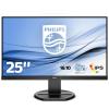 Philips B Line 252B9 - LED-Monitor - 63.4 cm (25") - 1920 x 1200 WUXGA @ 60 Hz - IPS - 300 cd / m² - 1000:1 - 5 ms - HDMI, DVI-D, VGA, DisplayPort - Lautsprecher - Black Texture