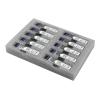 StarTech.com Gigabit LWL SFP Transceiver Modul - Cisco GLC-LH-SM kompatibel - SM / MM LC - 550m - Mini GBIC 10er Pack - 1000Base-LX / LH - SFP (Mini-GBIC)-Transceiver-Modul (gleichwertig mit: Cisco GLC-LH-SM) - 1GbE - 1000Base-LX, 1000Base-LH - LC - bis
