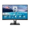 Philips S-line 222S1AE - LED-Monitor - 55 cm (22") - 1920 x 1080 Full HD (1080p) @ 75 Hz - IPS - 250 cd / m² - 1000:1 - 4 ms - HDMI, DVI-D, VGA, DisplayPort - Lautsprecher - Textured Black