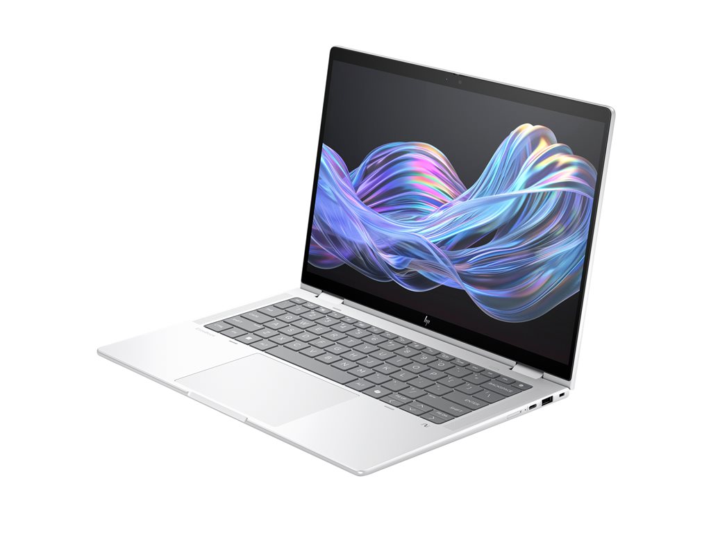 HP EliteBook X Flip G1i Notebook Next Gen AI - Flip-Design - Intel Core Ultra 5 226V - Win 11 Pro - Arc Graphics 130V - 16 GB RAM - 512 GB SSD NVMe - 35.6 cm (14") IPS Touchscreen 1920 x 1200 - Wi-Fi 7, Bluetooth - Glacier Silver - kbd: Deutsch - mit