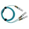 NVIDIA - 100GBase-AOC Direktanschlusskabel - QSFP28 zu QSFP28 - Glasfaser - HAOC-Kabel (Hybrid Active Optical Cable)