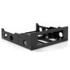 StarTech.com Speichereinschubadapter für 3.5" (8.9cm) HDD auf 5.25" (13.3cm) Schacht - Festplatten Bracket für 3.5 Zoll in Schwarz - Laufwerksschachtadapter - Schwarz - für P / N: 25SATSAS35HD, 35FCREADBU3, 35SAT225S3R, HSB225S3R, S251BU31REM, SATBP125