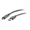 C2G 3ft USB C to USB A Cable - USB 3.2 - 5Gbps - M / M - USB-Kabel - USB Typ A (M) zu 24 pin USB-C (M) - USB 3.1 - 30 V - 3 A - 91.4 cm - Schwarz