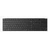 Lenovo Pro 6000 - Tastatur - Multi-Modus - kabellos - 2.4 GHz, Bluetooth 5.3 - US mit Euro-Symbol - Finsternis schwarz - braune Box