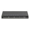 NETGEAR M4350-44M4X4V - Switch - L3 - managed - 44 x 100 / 1000 / 2.5G (PoE++) + 4 x 100 / 1000 / 2.5 / 5/10G (PoE++) + 4 x 25 Gigabit SFP28 - Luftstrom von vorne nach hinten - an Rack montierbar - PoE++ (3314 W)