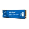 WD Blue SN5000 WDS400T4B0E-00BKY0 - SSD - 4 TB - intern - M.2 2280 - PCIe 4.0 x4 (NVMe)