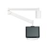 NewStar  LCD / LED Wandhalterung für den med. Arbeitsplatz (162 cm lang / 170 cm Höhe) / 10-24" / 10-24"