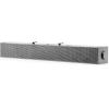 HP S101 - Soundbar - für Monitor - 2.5 Watt - Schwarz (Grill Farbe - Schwarz) - für HP 280, 34, Z1 G9, Elite 600 G9, 800 G9, EliteDesk 80X G8, Pro 400 G9, ProDesk 405 G8