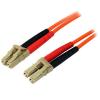 StarTech.com 2m Fiber Optic Cable - Multimode Duplex 50 / 125 - LSZH - LC / LC - OM2 - LC to LC Fiber Patch Cable (50FIBLCLC2) - Netzwerkkabel - LC Multi-Mode (M) zu LC Multi-Mode (M) - 2 m - Glasfaser - Duplex - 50 / 125 Mikrometer - für P / N: GLCLHSMDS