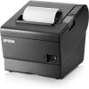 Epson TM-T88VI - Belegdrucker - Thermozeile - 8 cm Rolle - 180 dpi - bis zu 350 mm / Sek. - LAN, PoweredUSB - Cutter - Teilschnittschneider - Schwarz