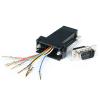 StarTech.com DB9 auf RJ45 Modular-Adapter - Stecker / Buchse - Seriell Adapter DB-9 / RJ-45 - St / Bu - Serieller Adapter - DB-9 (M) zu RJ-45 (W) - für StarTech.com 16 Port Enhanced RS232 Serial Console Server