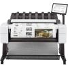 HP DesignJet T2600 PostScript - 914 mm (36") Multifunktionsdrucker - Farbe - Tintenstrahl - 914 x 8000 mm, 610 x 15000 mm (Original) - Rolle (91,4 cm x 91,4 m), 914 x 1219 mm (Medien) - bis zu 0.32 Min. / Seite (Drucken) - 1 Rolle - Gigabit LAN
