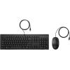 HP 225 - Tastatur-und-Maus-Set - USB - Schwedisch
