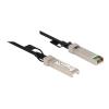 Delock - 10GBase-CU Direktanslusskabel - SFP+ (M) zu SFP+ (M) - 10 m - 5.8 mm - twinaxial - passiv - Schwarz