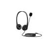 HP G2 - Headset - On-Ear - kabelgebunden - USB - nachtschwarz