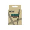 Epson LabelWorks LK-4GBL - Black on Pearlized Green - Rolle (1,2 cm x 9 m) 1 Kassette(n) Hängebox - Bandkassette - für LabelWorks LW-C410, LW-C610