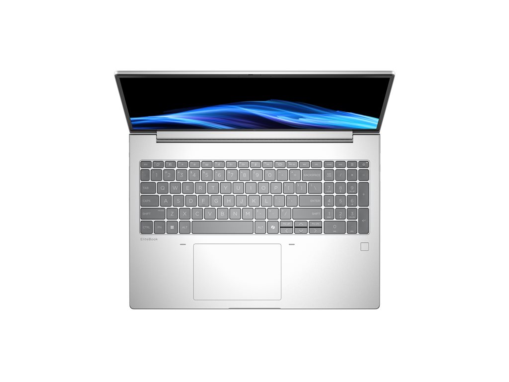 HP EliteBook 6 G1i Notebook AI - 177-Grad Scharnierdesign - Intel Core Ultra 5 225U / 1.5 GHz - Win 11 Pro - Intel Graphics - 16 GB RAM - 512 GB SSD NVMe - 40.6 cm (16") IPS 1920 x 1200 - Wi-Fi 7, Bluetooth - 4G LTE-A - Hecht-silberfarben - kbd: Deut