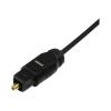 StarTech.com Toslink Digital Optisches SPDIF Audiokabel 4,5m - Stecker / Stecker - Optisches Audio Kabel 4,5 Meter - Digitales Audio-Kabel (optisch) - SPDIF - TOSLINK männlich zu TOSLINK männlich - 4.6 m - Glasfaser - Schwarz - für P / N: FPCEILPTBLP,