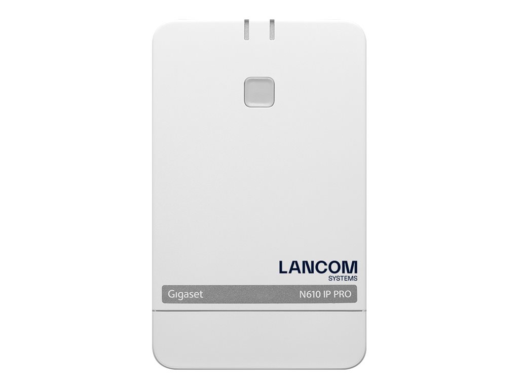 LANCOM DECT N610 IP - Basisstation für schnurloses VoIP-Telefon - DECTAP - RTP, SIP - 8 Leitungen