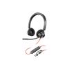 Poly Blackwire 3320 - Blackwire 3300 series - Headset - On-Ear - kabelgebunden - USB-C - Schwarz - UC-zertifiziert - Replaces Poly SKU 213935-101