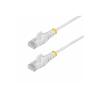 2m White Slim CAT6 Ethernet Cable