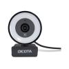 DICOTA Ringlight - Webcam - Farbe - 5 MP - 2592 x 1944 - Audio - USB 2.0
