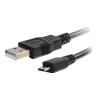 Kabel / 2 m USB 2,0 A M t Micro-USB B M Cable