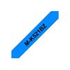 Brother M-K521BZ - Schwarz auf Blau - Rolle (0,9 cm x 8 m) 1 Stck. Druckerband - für P-Touch PT-55, PT-55P, PT-65, PT-65LB, PT-65SB, PT-90