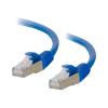 Cbl / 15m CAT6A Shielded Patch Cable Blue