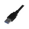 StarTech.com 3m USB 3.0 Kabel - A auf A - St / St - Langes USB 3.1 Gen 1 (5 Gbits) Anschlusskabel - USB-Kabel - USB Typ A (M) zu USB Typ A (M) - USB 3.0 - 3 m - geformt - Schwarz - für P / N: HB30C1A1CPD, HB30C3A1CFBW, HB30C3A1CST, HB30C5A2CSC, HB30C5A2C