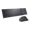 Dell Premier KM900 - Tastatur-und-Maus-Set - Zusammenarbeit - hinterleuchtet - kabellos - 2.4 GHz, Bluetooth 5.1 - QWERTZ - Deutsch - Graphite - mit 3 years NBD Advance Exchange
