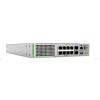 Allied Telesis CentreCOM AT-GS980MX / 10HSM - Switch - L3 Lite - managed - 8 x 100 / 1000 / 2.5G / 5G (PoE++) + 2 x 10 Gigabit SFP+ - an Rack montierbar - PoE++ (500 W)