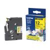 Brother - Schwarz, durchsichtig - Rolle (1,2 cm x 7,7 m) 1 Stck. Druckerband - für P-Touch PT-15, PT-20, PT-2000, PT-3000, PT-500, PT-5000, PT-6, PT-8, PT-8E
