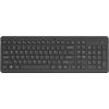 HP 225 - Tastatur - 2,5-Zonen-Layout - kabellos - 2.4 GHz - Deutsch - Schwarz