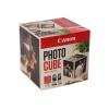 Canon Photo Cube Creative Pack - Glänzend - 2er-Pack - Schwarz, Farbe (Cyan, Magenta, Gelb) - original - Tintenpatrone / Papierkit - für PIXMA TS5150, TS5151