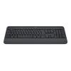 Logitech Signature K650 - Tastatur - kabellos - Bluetooth LE - AZERTY - Französisch - Graphite