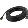 8K bei 60 Hz - HDMI Version 2.1 - 48 Gbps - doppelt abgeschirmt - vergoldete Stecker - HDMI (m) zu HDMI (m) - Außendurchmesser 8 mm - 26 AWG - 10 m - schwarz