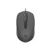 HP 150 - Maus - rechts- und linkshändig - optisch - kabelgebunden - USB - Schwarz - für HP 21, 22, 24, 27, Laptop 14, 15, 17, Pavilion 24, 27, 32, TP01, Pavilion Laptop 14, 15