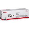 Canon 055 H - Mit hoher Kapazität - Schwarz - original - Tonerpatrone - für imageCLASS LBP664, MF745, i-SENSYS LBP663, LBP664, MF742, MF744, MF746, Satera LBP662