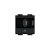 Crestron Gravity Cable Retractor FT2A-CBLR-GR-CAT6 - Kabeleinzugssystem - RJ-45 - Schwarz - für P / N: FT2-202-ELEC-PTL-B, FT2-500-ELEC-PTL-B
