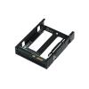 QNAP QDA-A2AR - Internes RAID-Gehäuse - 3.5" to 2 x 2.5" (8,9 cm bis 2 x 6,4 cm) - RAID JBOD, 0, 1 - SATA 6Gb / s