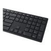 Dell Pro KM5221W - Tastatur-und-Maus-Set - kabellos - 2.4 GHz - QWERTZ - Deutsch - Schwarz - mit 3 years NBD Advance Exchange - für Latitude 3420, 5421, 5521, XPS 15 9510