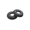 Poly - Ohrpolster für drahtloses Headset - Kunstleder - Schwarz (Packung mit 2) - Replaces Poly SKU 71782-01