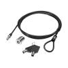 HP Master Keyed Docking Station Cable Lock - Sicherheitskabelschloss - für EliteBook 84XX, 8540, 8770, ZBook 14u G6, 15u G2, 15u G3, 15u G4, 15u G5, 15u G6, 17 G2