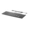 HP Business Slim - Tastatur - USB - GB - Schwarz - für HP 34, Z1 G9, Elite 800 G9, Pro 260 G9, 400 G9, ProOne 440 G9, ZBook Fury 15 G8, 17 G8